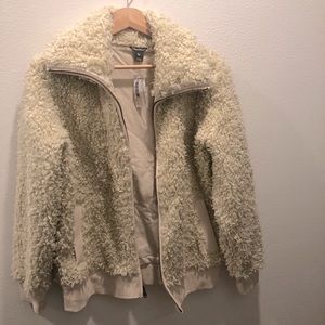 SHERPA ZIP-UP JACKET SIZE L